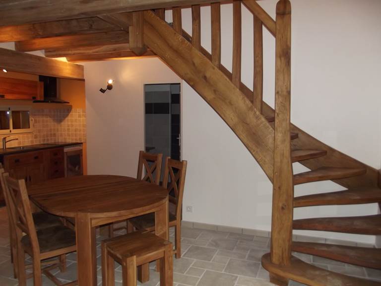 Escalier en chêne