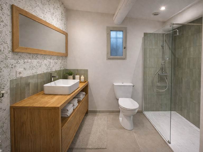 Le Figuier salle de bain