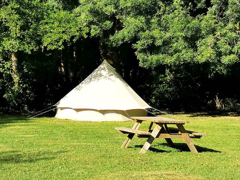 Le camping en juin