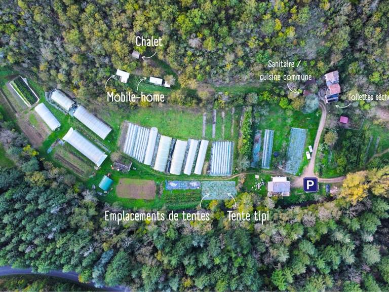 plan du camping