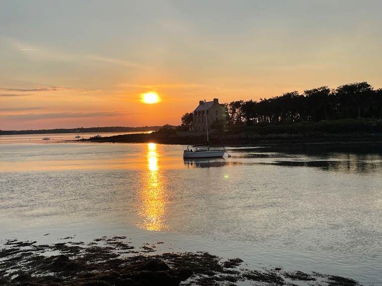 Coucher de soleil Golfe du Morbihan