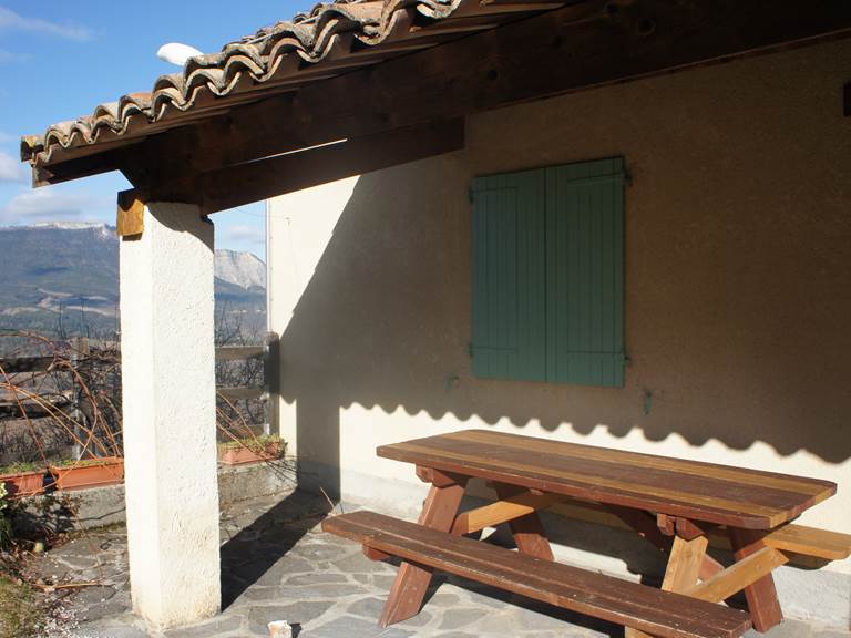 Terrasse couverte