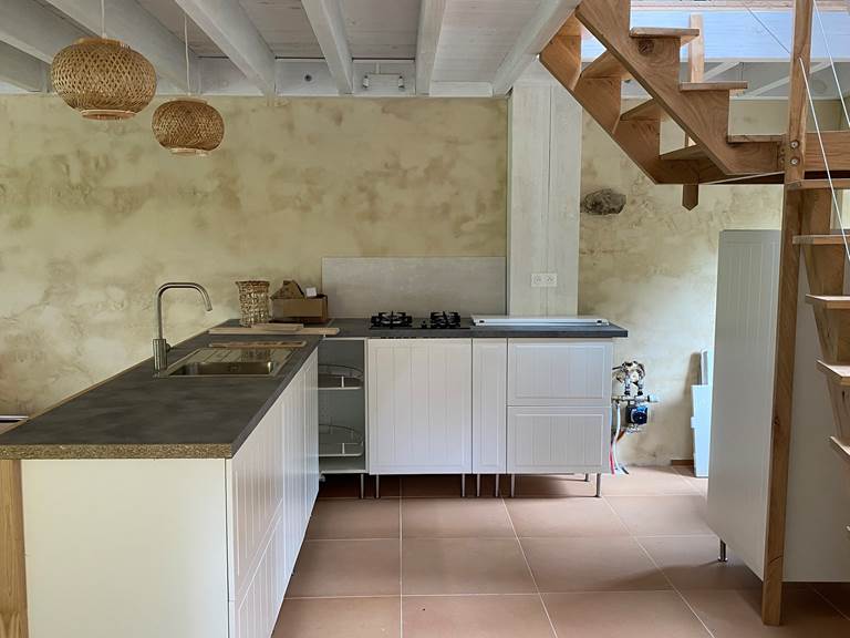 Gîte de la chevêche et sa cuisine équipée