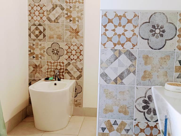 Sanitaires de la suite parentale RDC (Bidet, WC)