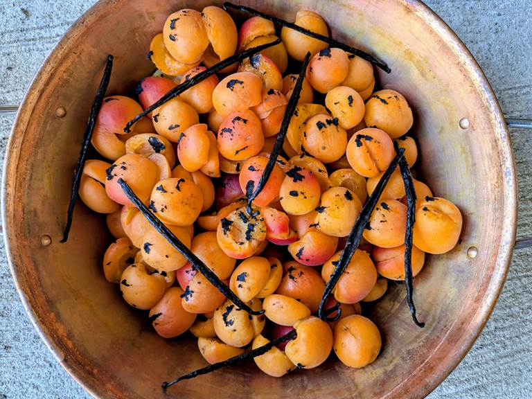 Confiture Maison abricot vanille
