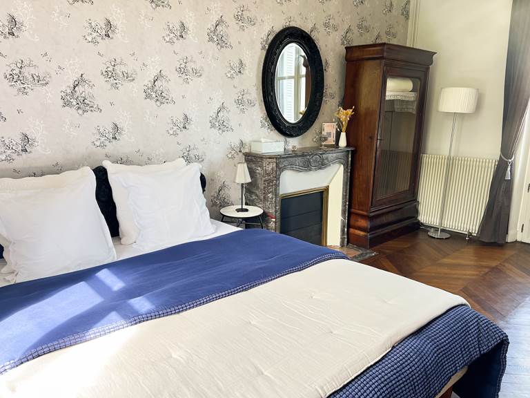 Chambre Ysorée - Closerie la Fontaine - Touraine - Château de la Loire