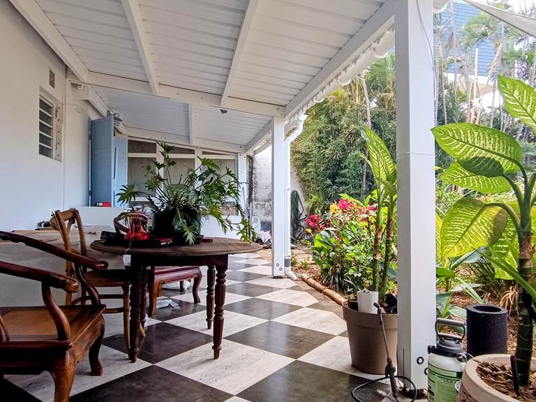 Varangue de 39m2 coté jardin