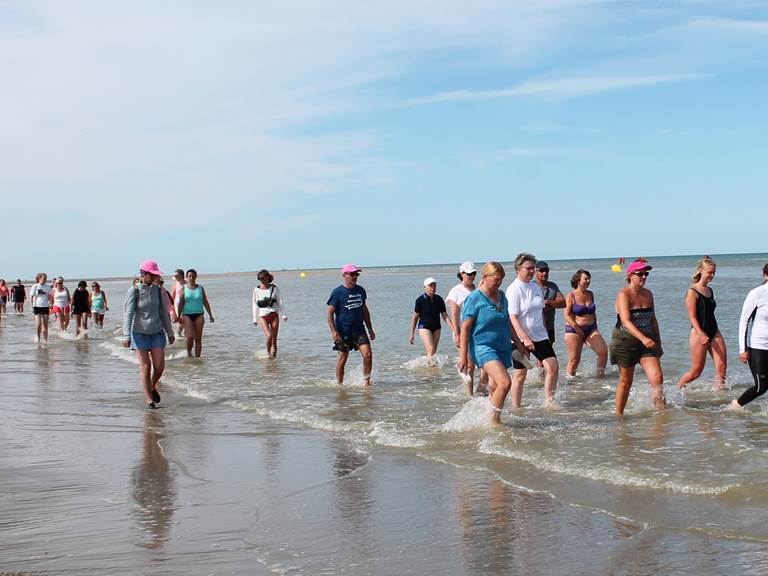 Marche dans l'eau