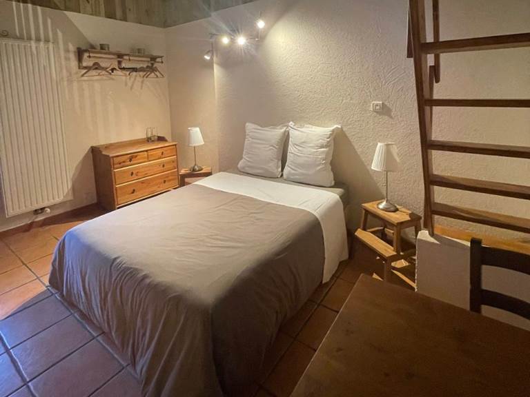 chambre Fenaison - lit double