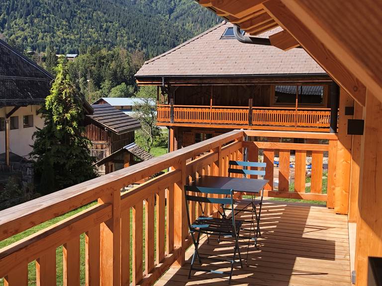 CHALET HOLTANNA - Vue du balcon