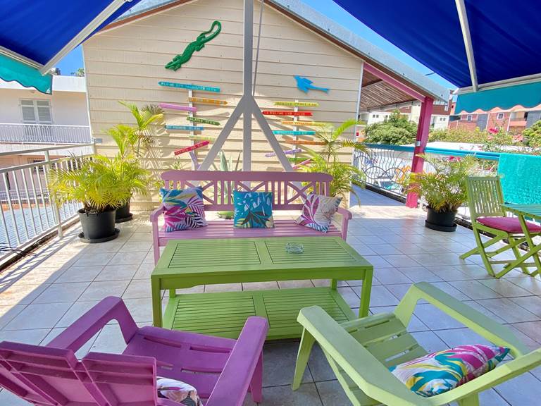 terrasse conviviale