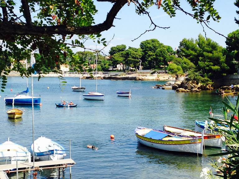 Plage de l’Olivette au Cap d’Antibes