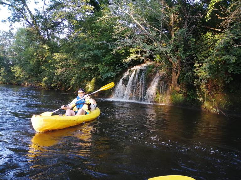 kayak sur la vézère