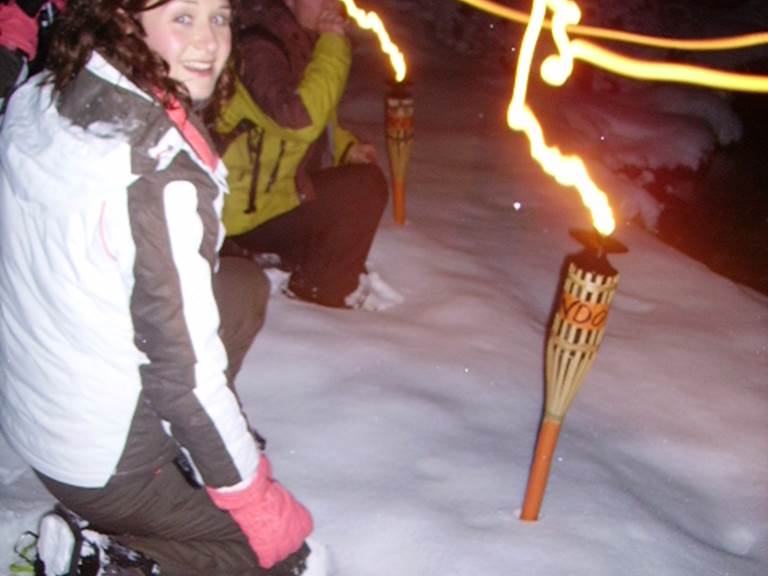 Balade nocturne aux flambeaux