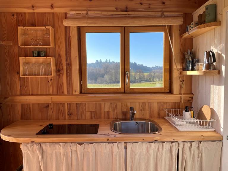 Les terres de la chouette, kitchenette