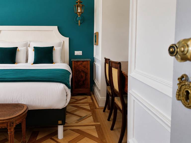 Dormir dans un décor inspiré des châteaux français