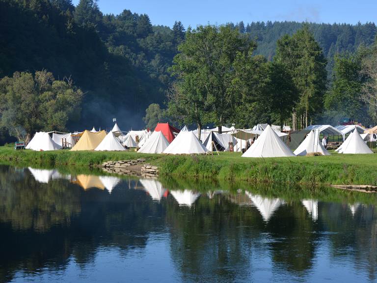 Campement médiéval