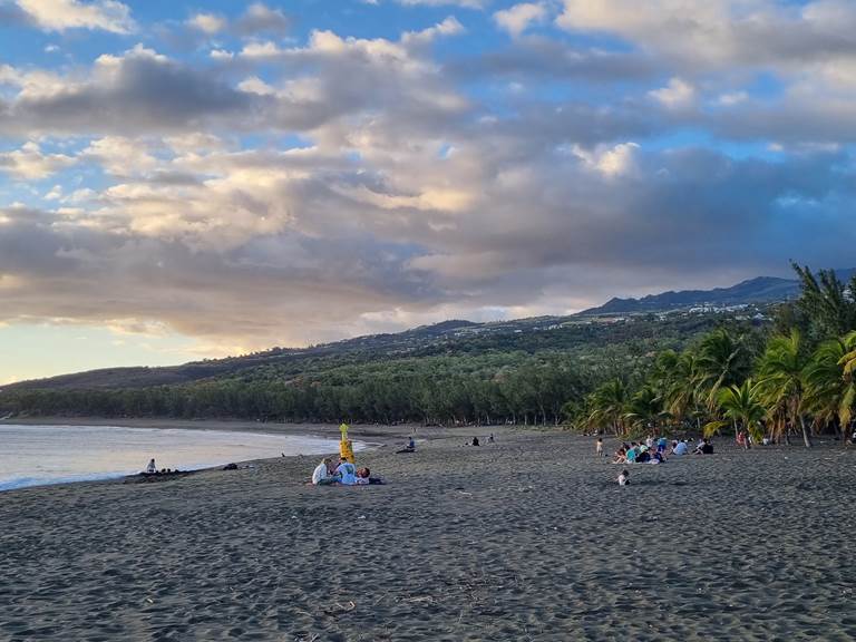 Plage Etang Salé les bains