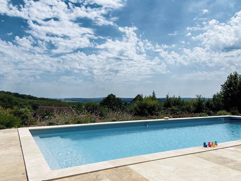 Mas d'Oliu Martel - Piscine