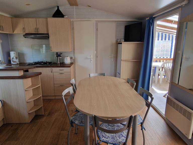 vue générale du MOBIL-HOME DE PROPRIETAIRE 85