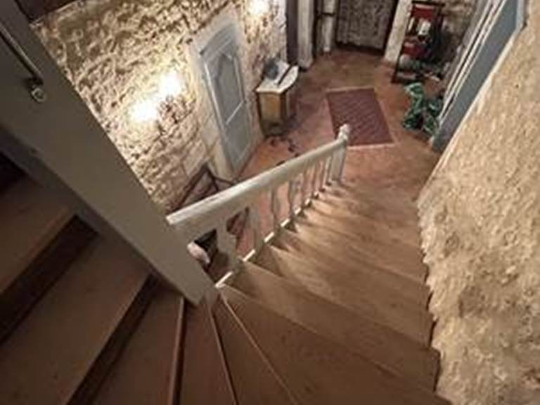Escalier entrée Maison Garesché