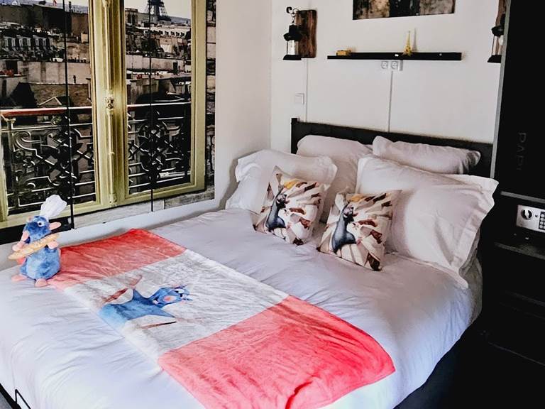 Lit double Ratatouille Disney avec Dressing