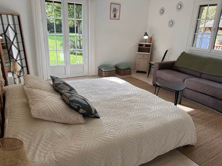 Chambre double supérieure L'Authentique qui compose la suite