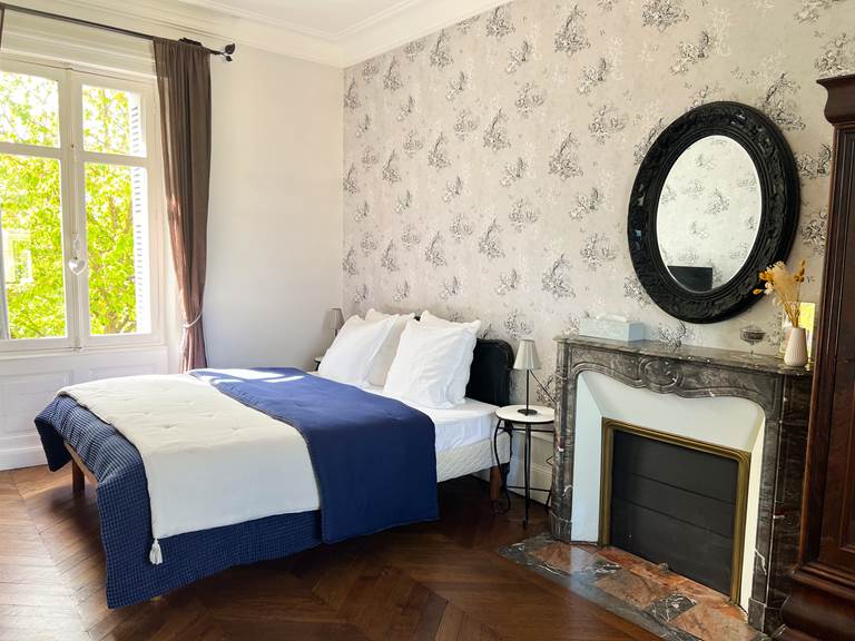Chambre Ysorée - Closerie la Fontaine - Touraine - Château de la Loire