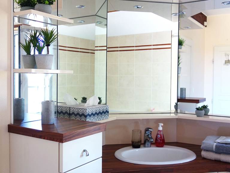 Salle de bain de la Chambre Guyenne