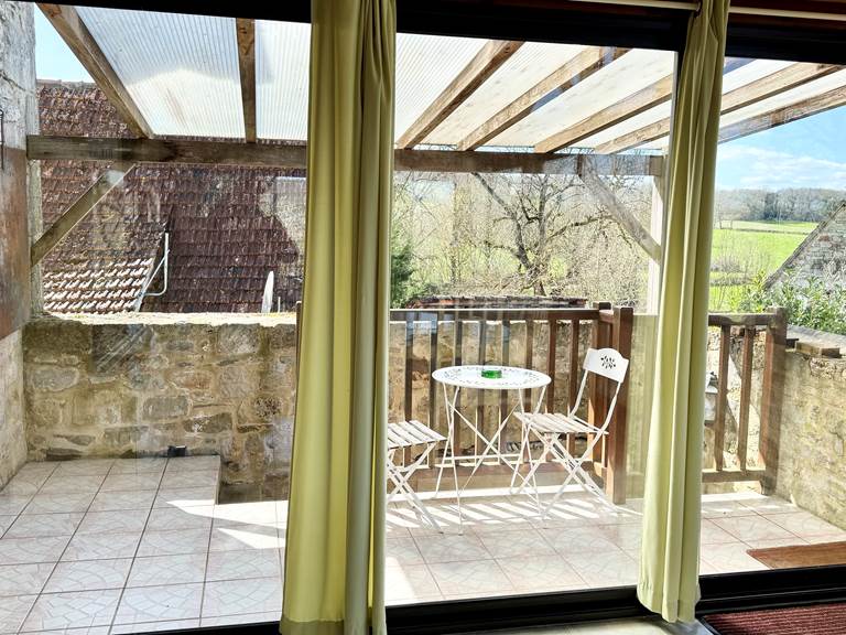 Terrasse intérieur - extérieur