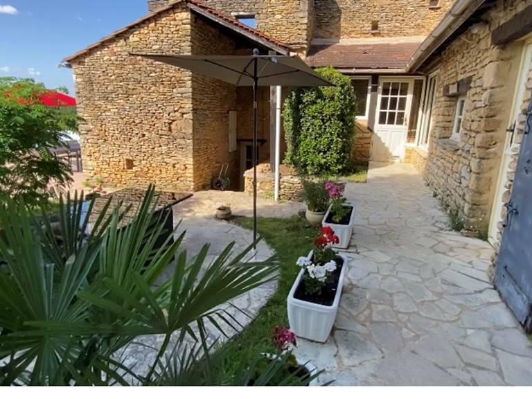 Entrée de la villa