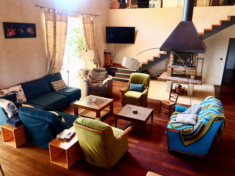 Le salon de La Maison de Famille