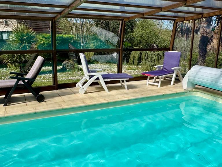 Eau chauffée à 28° garanti