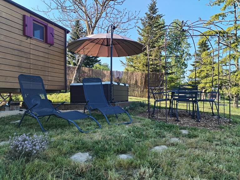 roulotte tiny house SPA nature