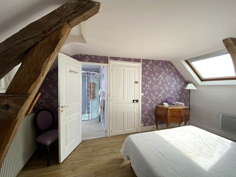Chambre Coudray 3- Closerie la Fontaine - Touraine - Château de la Loire