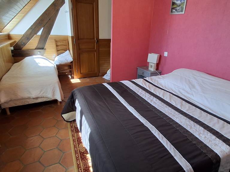 Chambre au sud, lits 160 et 90
