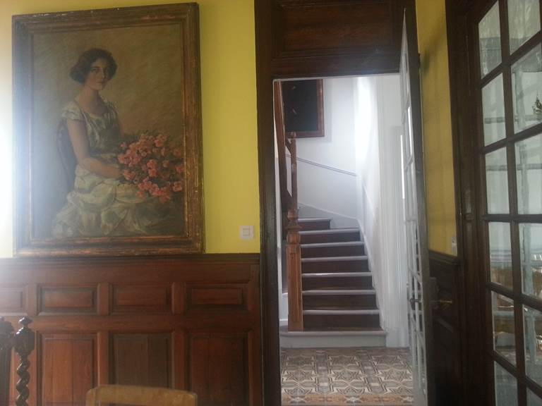 Villa Les Charmilles, Royère de Vassivière, escalier