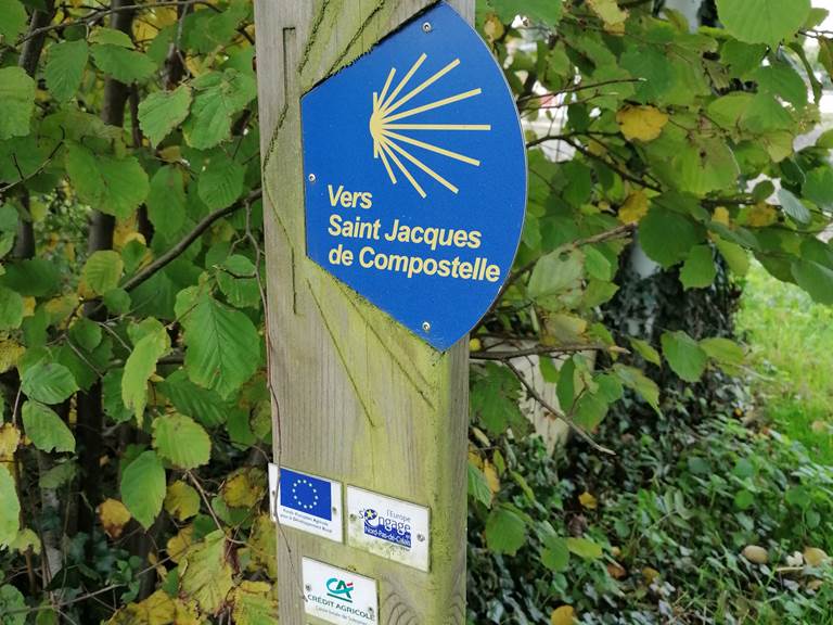 Sur la route de Saint Jacques de Compostelle