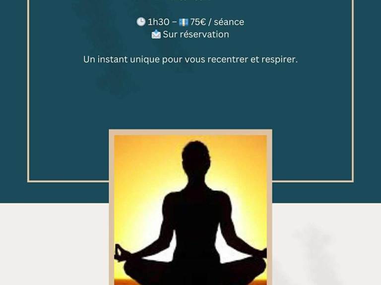 Séance méditation Villa Charles Ashton Sarzeau
