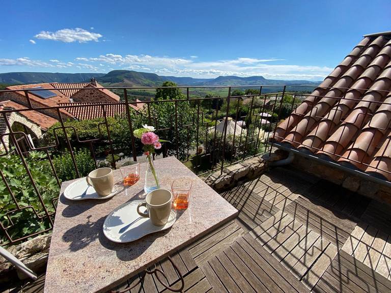 Terrasse Gîte Antarès