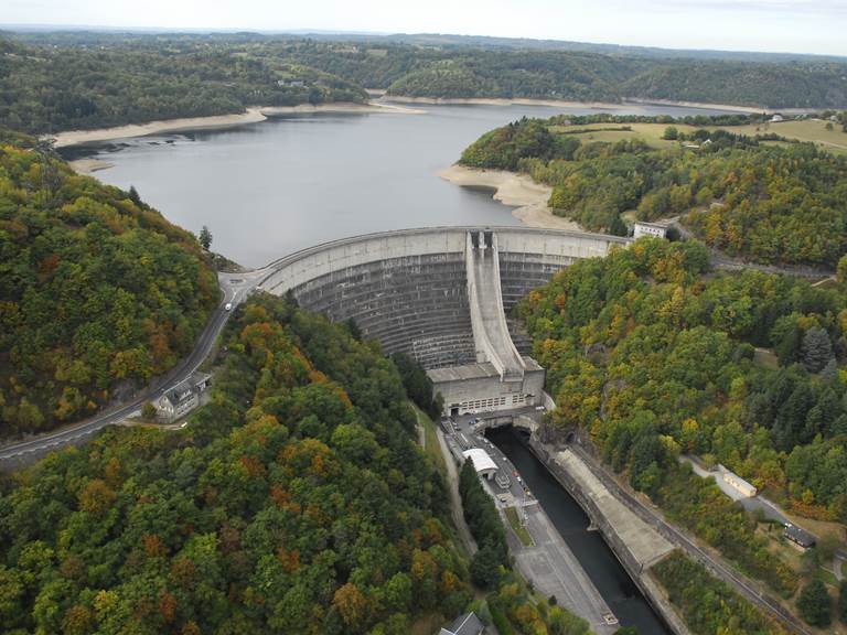 Barrage de Bort-les-Orgues @EDF