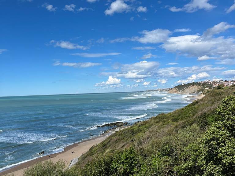 vue sur Biarritz