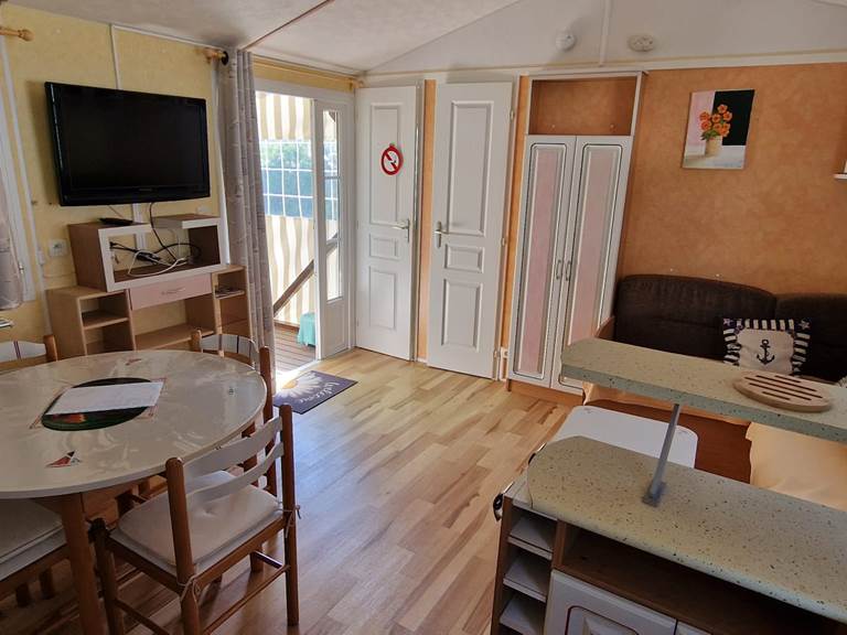 coin salon vue générale MOBIL-HOME DE PROPRIETAIRE 15