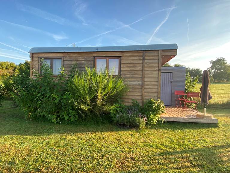 Les terres de la chouette, la Roulotte 360° Nature