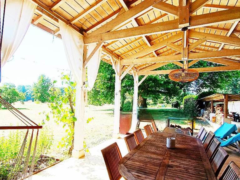 Gîtes, chambre d'hôtes et table d'hôtes gastronomique à Casteljaloux Lot et Garonne, piscine, jacuzzi et spa