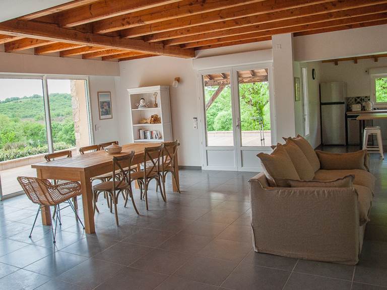 Gîte du Causse Loubressac Séjour-gallery