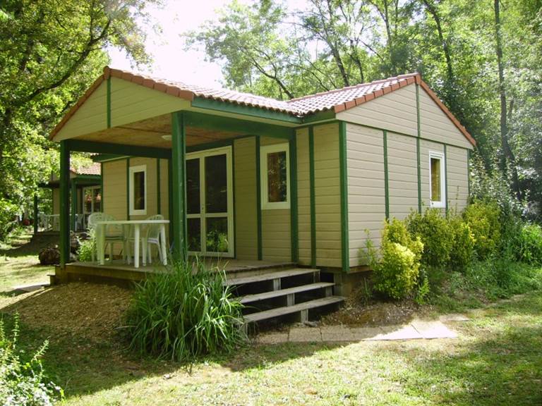 Chalet côté ombragé