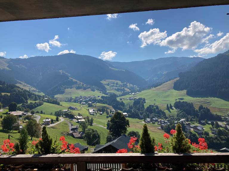 Vue depuis la balcon