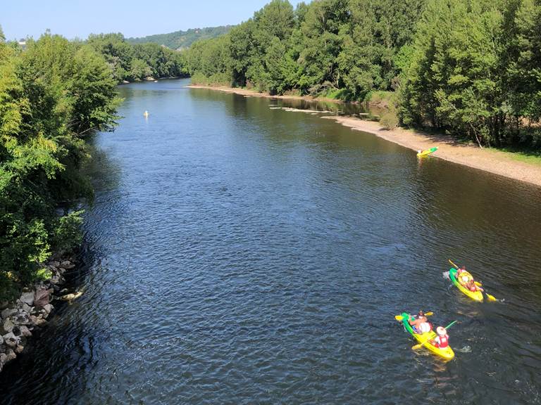 Pratique de canoë