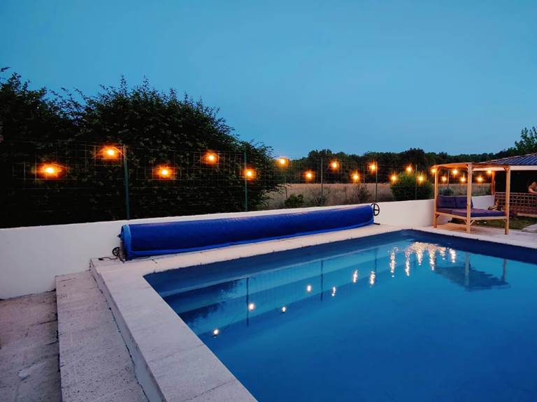 Gîtes, chambre d'hôtes et table d'hôtes gastronomique à Casteljaloux Lot et Garonne, piscine, jacuzzi et spa